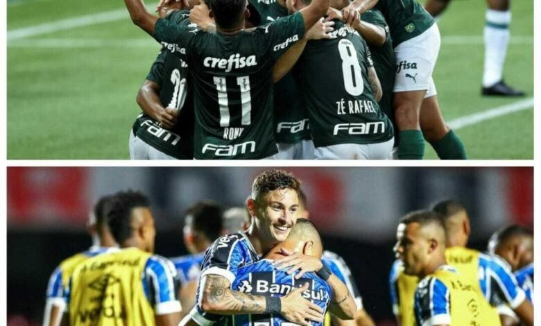 Grêmio e Palmeiras fazem a final da Copa do Brasil