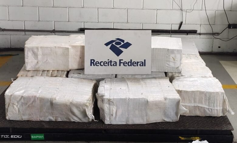 Receita Federal encontra 670 Kg de cocaína