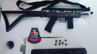 Metralhadora é apreendida pela Polícia Militar