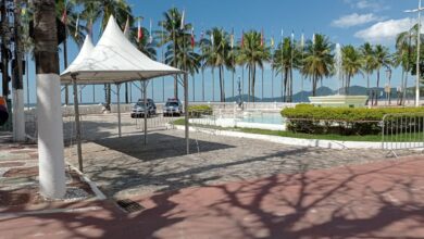 Praias da Baixada Santista voltam a ser fechadas