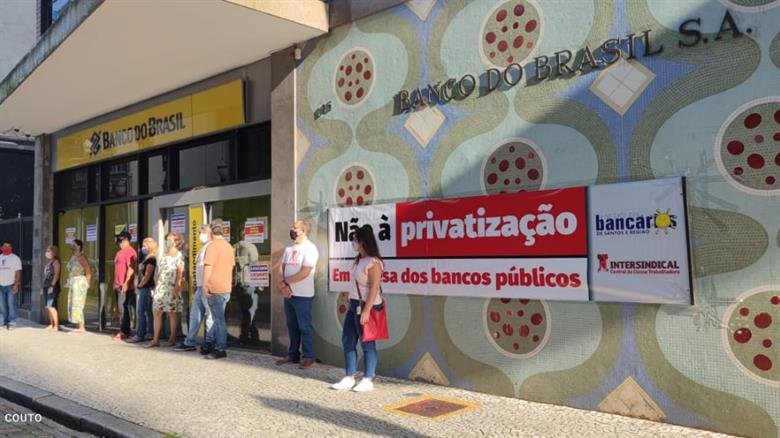Agências do Banco do Brasil podem fechar em Santos