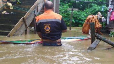 Após a chuva; estragos e desabrigados em Ubatuba