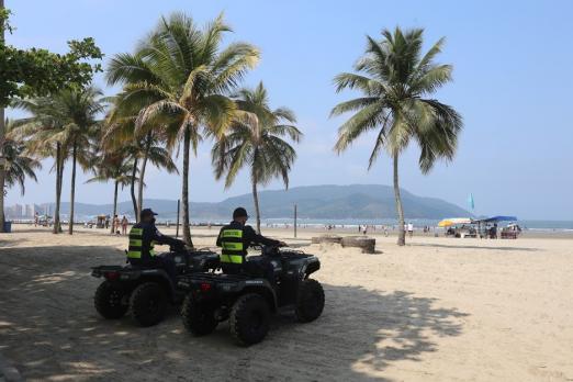 Praias de Santos tem restrições