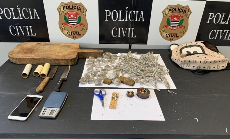 Mulher é presa em PG por envolvimento com o tráfico de drogas