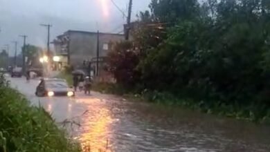 Chuva deixa diversos pontos de alagamentos