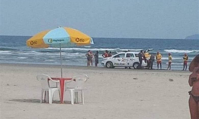 Mãe e filho são encontrados sem vida em praia de Bertioga