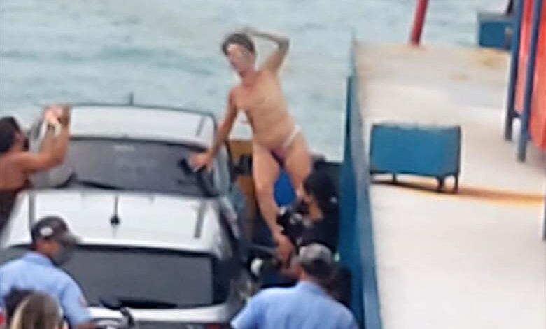 Topless em balsa gera repercussão no Litoral Norte