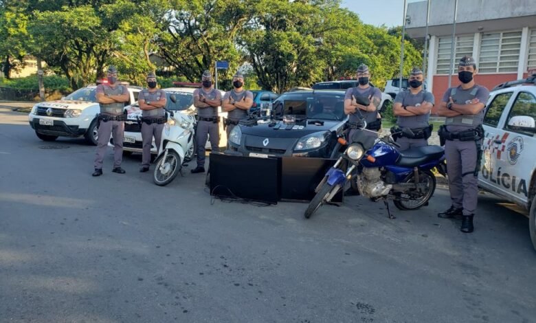 Jovens tentaram roubar a casa de bombeiro e são presos