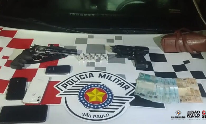 PM prende três criminosos por roubo em Caraguatatuba