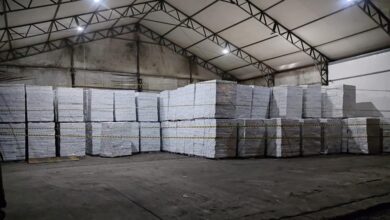 Vigilância Sanitária apreende 400 toneladas de amianto