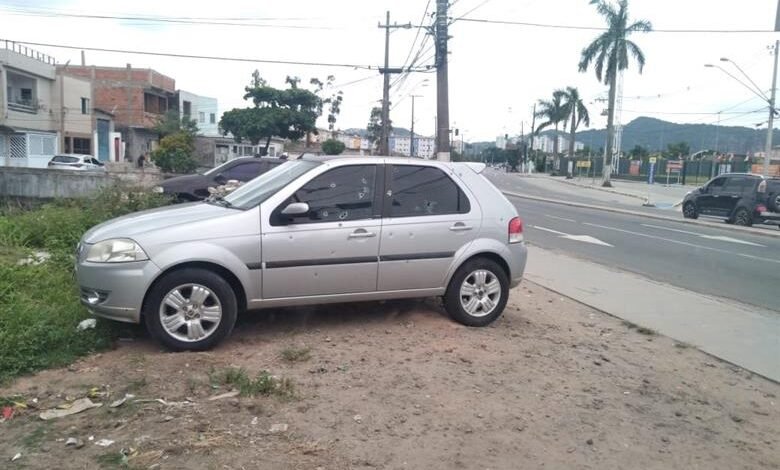 Assaltante é baleado e preso em São Vicente