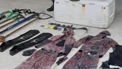 VÍDEO - Pesca subaquática em estação ecológica rende multa e apreensão de equipamentos