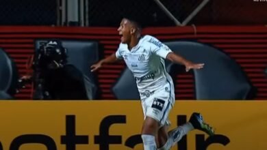 Gol histórico de Ângelo ajuda Santos em vitória na Libertadores