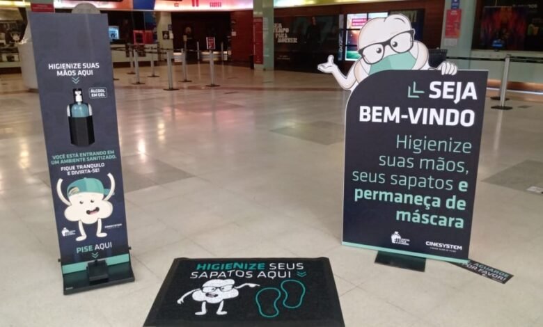 Cinemas da Baixada Santista reabrem as portas