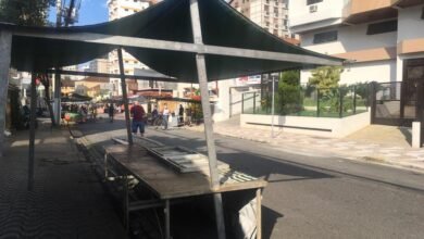 Um dia depois, feiras livres são suspensas em Santos