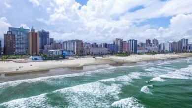 Praias, igrejas e escolas são liberadas em Praia Grande