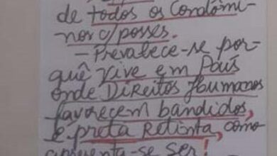 Vizinha desabafa e pede paz após bilhetes racistas em Santos