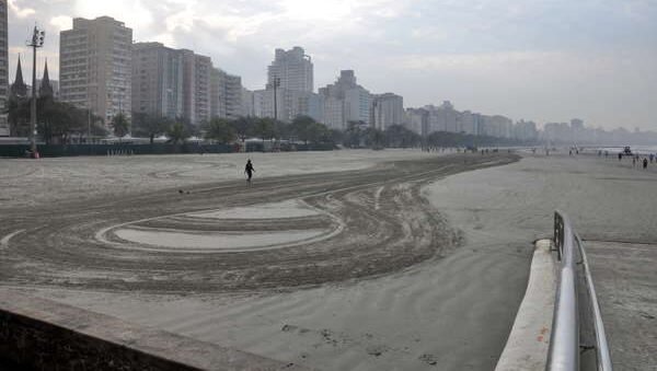 Corpo de homem é encontrado em praia de Santos