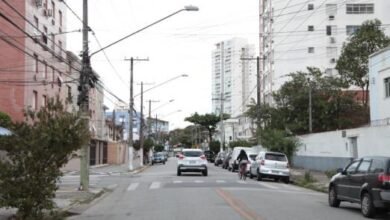 Rua de Santos tem mudança no trânsito