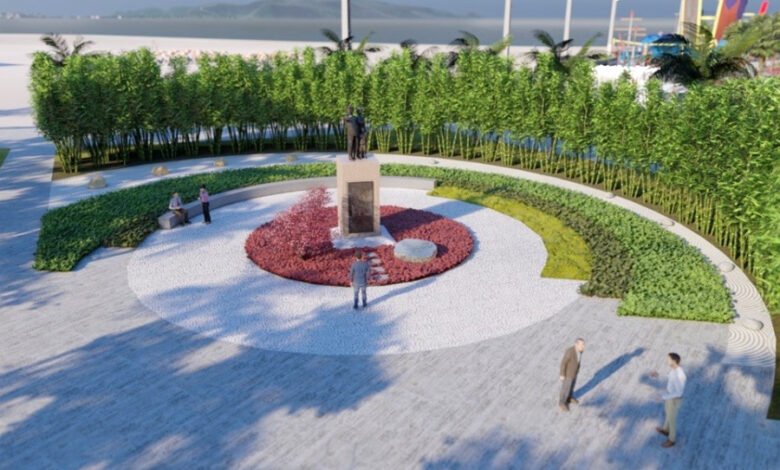 Praça do Emissário Submarino ganhará novo paisagismo