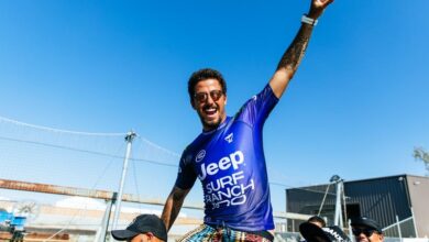 Mundial de Surf: Filipe Toledo leva a etapa de Surf Ranch