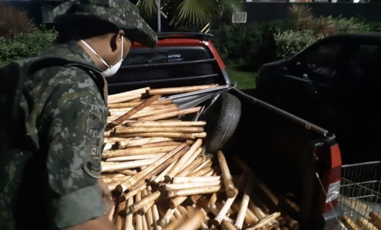 Dupla é presa e multada em mais de R$ 150 mil por crime ambiental