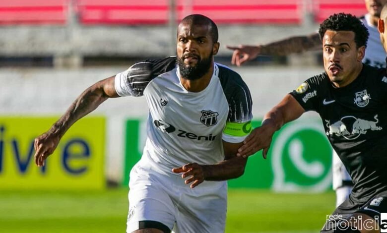 Bragantino empata com o Ceará e segue na liderança do Brasileirão