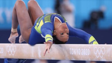 Rebeca Andrade faz história e leva a prata para o Brasil na ginástica