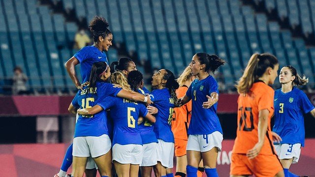 Brasil sofre, mas arranca empate contra a Holanda nas Olimpíadas