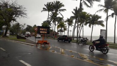 Ventos podem passar de 75 Km por hora no Litoral Norte