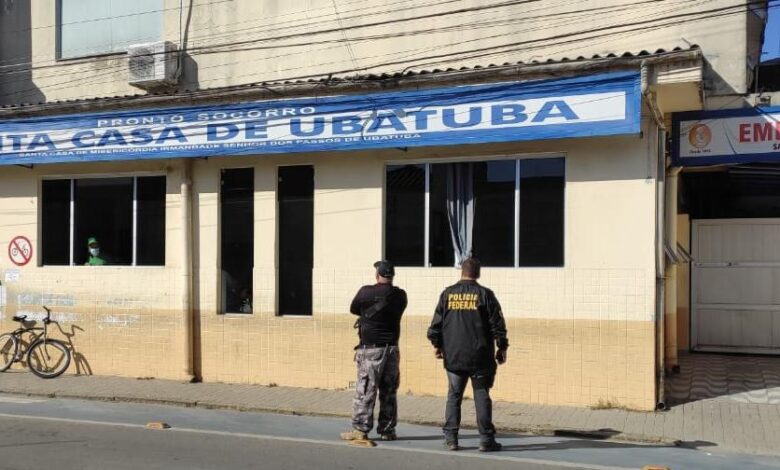 Polícia Federal faz operação em Ubatuba contra suspeita de fraude na saúde