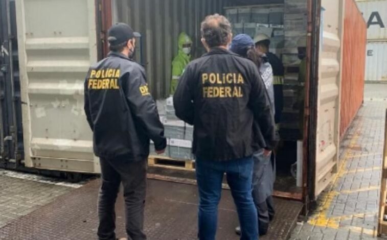 Receita Federal encontra e apreende 368 Kg de cocaína no Porto de Santos