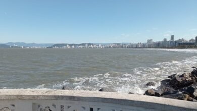 Ressaca pode trazer ondas acima de 3 metros em Santos