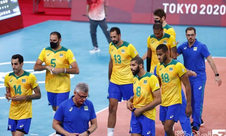 Vôlei masculino cai diante da Rússia e luta pelo bronze. Confira o resumão das Olimpíadas