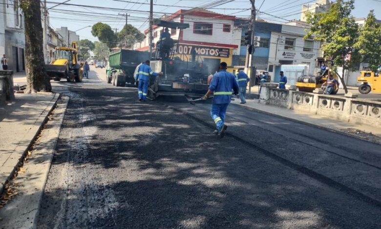 Obras de pavimentação no Canal 3 devem acabar nesta sexta