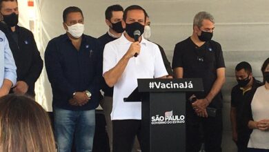 Doria vem à Santos e garante vacina contra a Covid em adolescentes