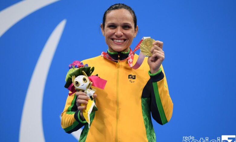 Um domingo dourado para o Brasil nas Paralimpíadas