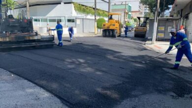 Avenida Washington Luís tem interdição gerada por obras