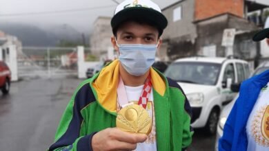 Santos recebe o primeiro campeão paralímpico no Parataekwondo