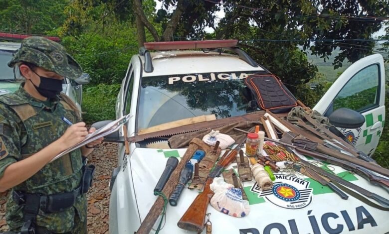 Polícia Ambiental prende dupla e aplica multa de R$ 34 mil por caça em São Vicente