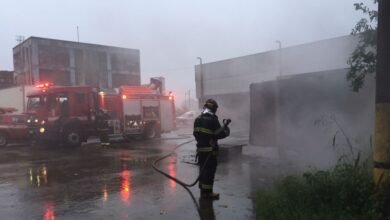 Terminal Pesqueiro de Santos sofre incêndio