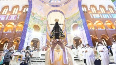 Dois anos depois, fieis voltam a celebrar presencialmente o dia da Padroeira na Basílica de Aparecida