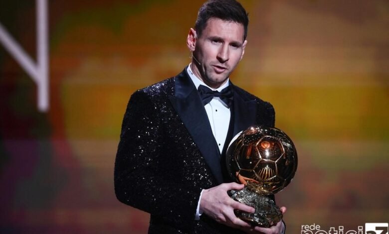 Messi é o Bola de Ouro pela sétima vez