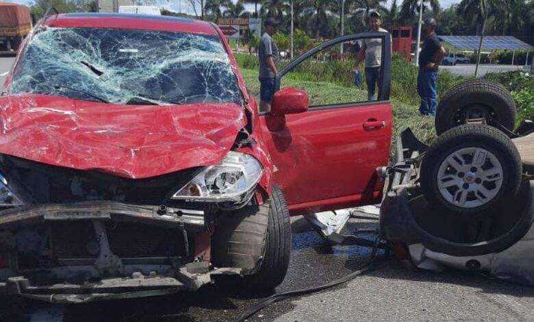 Grave acidente mata jovem na Régis Bittencourt