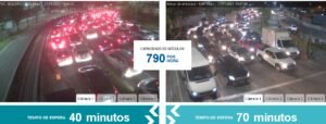 Travessia de Balsas entra Santos e Guarujá passa dos 70 minutos de espera