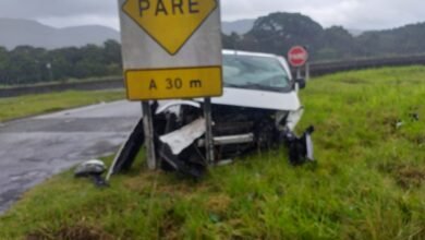 Dupla é presa após sofrer acidente em Peruíbe