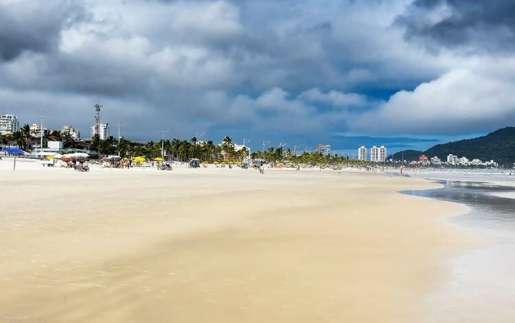 Chuva forte é esperada na Cidade de Santos neste final de semana