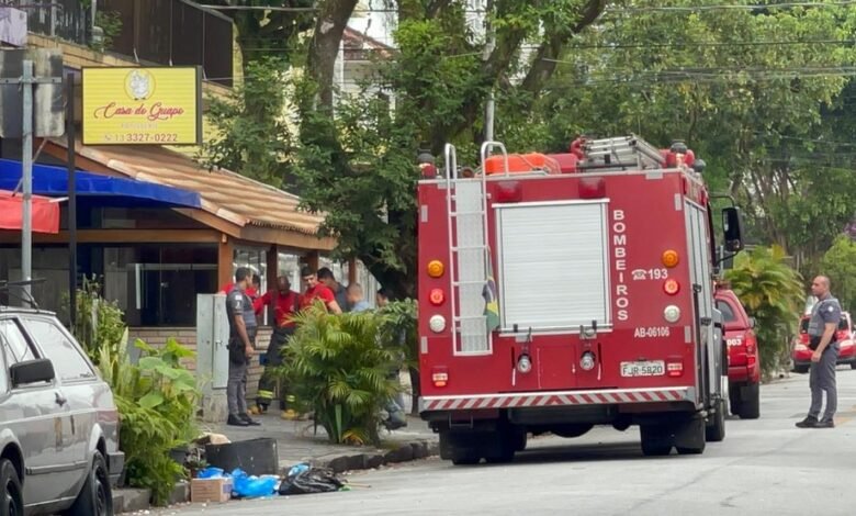 Morador de rua furta cano e provoca vazamento de gás em Santos