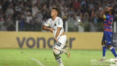 Brasileirão: Marcos Guilherme dá a vitória ao Santos contra o Fortaleza