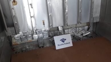 Quase 100 Kg de cocaína são encontrados em contêineres no Porto de Santos
